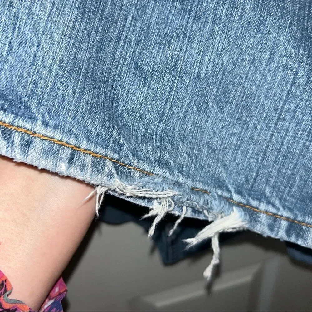 Levi’s 505 Distressed Denim Jeans